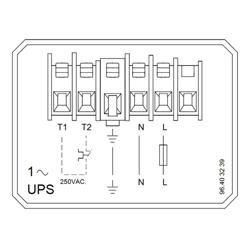 پمپ سیرکولاتور خطی گراندفوس تکفاز UPS 40-185 F