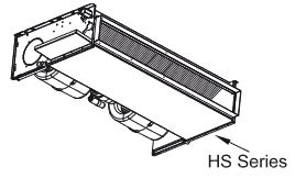 نصب فن کویل سقفی توکار تهویه مدل HS