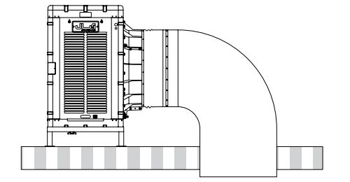 کولر آبی صنعتی آبسال آکسیال مدل AC-AX130