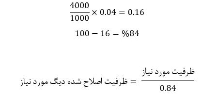 ظرفیت دیگ بخار