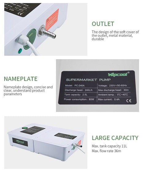 پمپ درین ویپکول مدل PC-120A