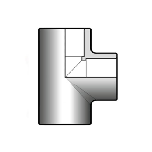 سه راه 90 درجه چسبی PRAHER-110mm