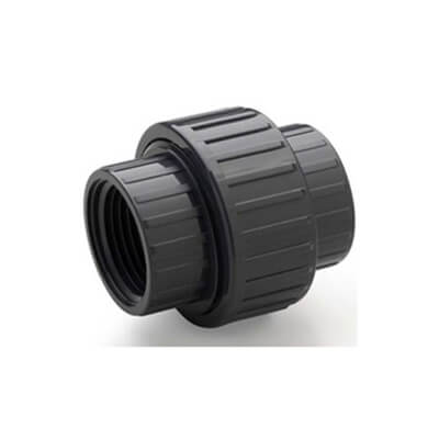 مهره ماسوره یکسر دنده 3*90 اینچ UPVC