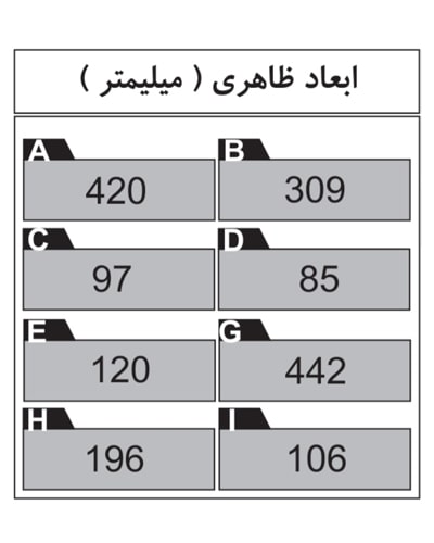 مشعل گازی شوفاژکار مدل CKI-G120