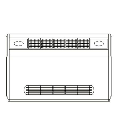 فن کویل آذر نسیم زمینی 300cfm