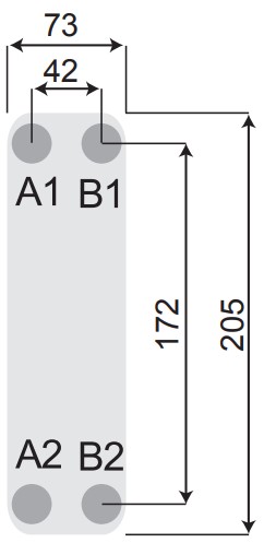 مبدل حرارتی صفحه ای کائوری مدل TEP40 - F