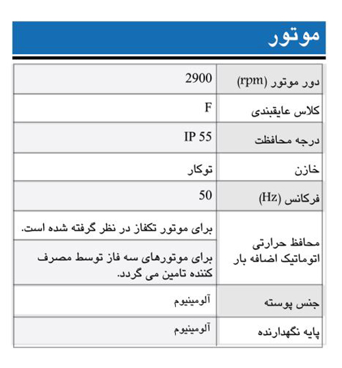  پمپ آب ابارا سانتریفیوژ استیل مدل CDX 70/05