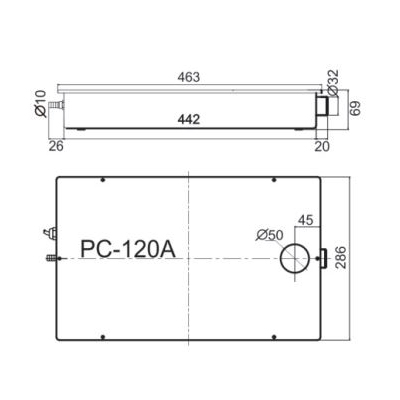 پمپ درین ویپکول مدل PC-120A