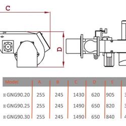 مشعل گازوئیلی گرم ایران GNO90/25