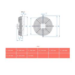 هواکش دمنده ایلکای مدل VIK-63Z6T2