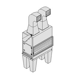 یونیت هیتر صنعتی زمینی تهویه آریا TU 100-200 W