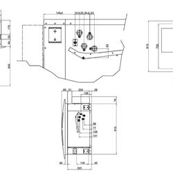 فن کویل تهویه کاستی چهار طرفه ستاره SK-800