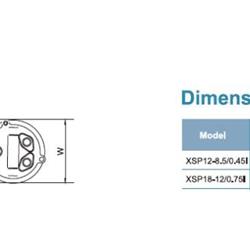 پمپ لجن کش لیو مدل XSP18-12/0.75I