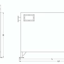 کوره هوای گرم دابو صنعت مدل HD-75