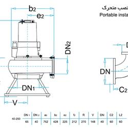 لجن کش نوید سهند 250-40 با موتور 24 کیلووات