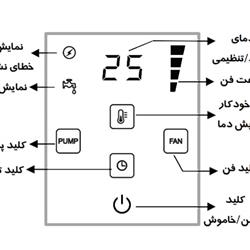 ترموستات کولر آبی مرصوص مدل TEC 343