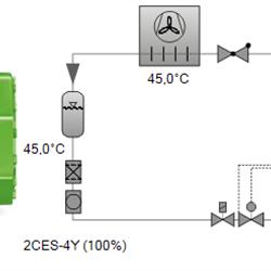 کمپرسور بیتزر 4 اسب رفت و برگشتی مدل 2CES-4Y