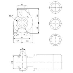 پمپ آب گراندفوس NB 65-125/127