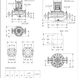 پمپ سیرکولاتور خطی لوارا FCE4 40-125/02 