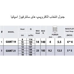 پمپ تصفیه استخر PSH مدل Giant19