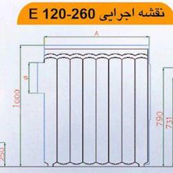 دیگ چدنی ایرفو 7 پره مدل E120