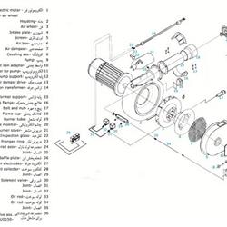 مشعل گازوئیلی کاوه UDL150-1 