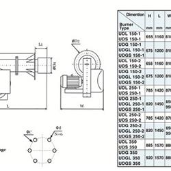 مشعل گازوئیلی کاوه UDL250-1