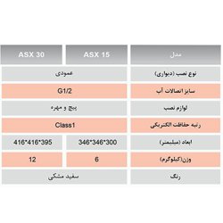 آبگرمکن برقی استیل آریاتیس ASX 15