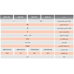 آبگرمکن برقی استیل آریاتیس ASG 30