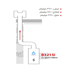 آبگرمکن دیواری بوتان مدل B3215i