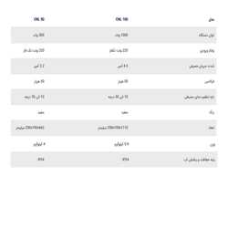 بخاری برقی استیبل الترون CNL 100