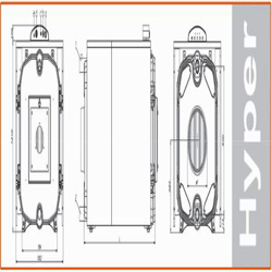 دیگ چدنی MI3 مدل 10 پره Hyper-10