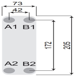 مبدل حرارتی صفحه ای کائوری مدل TEP40 - F