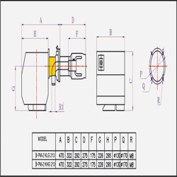 مشعل دوگانه سوز پارس مشعل PM2-KLG-213