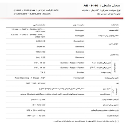 مشعل مازوت سوز آترا مدل AB-H40