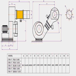 مشعل گازوئیلی پارس مشعل PM7-PLM-513S