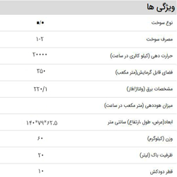 هیتر صنعتی گرمسال مدل 450