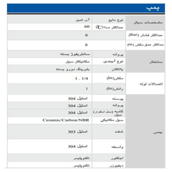 پمپ آب ابارا خودمکش استیل مدل JE 120