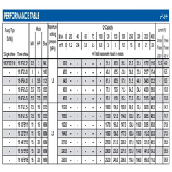 پمپ آب ابارا طبقاتی عمودی مدل EVM 18 4F5/4