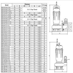 پمپ لجن کش ابر مدل SSI