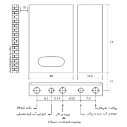 پکیج دیواری بوتان پارما 24RSI دیجیتال