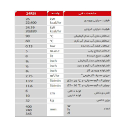 پکیج دیواری بوتان پرلا پرو 24RSI