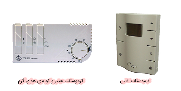 ترموستات-هیتر-و-کوره-ی-هوای-گرم-و-اتاقی