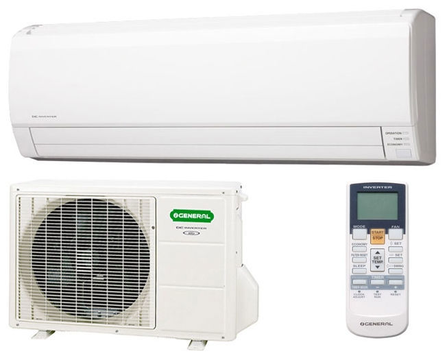 کولر گازی اسپلیت اجنرال اینورتر ۲۴۰۰۰