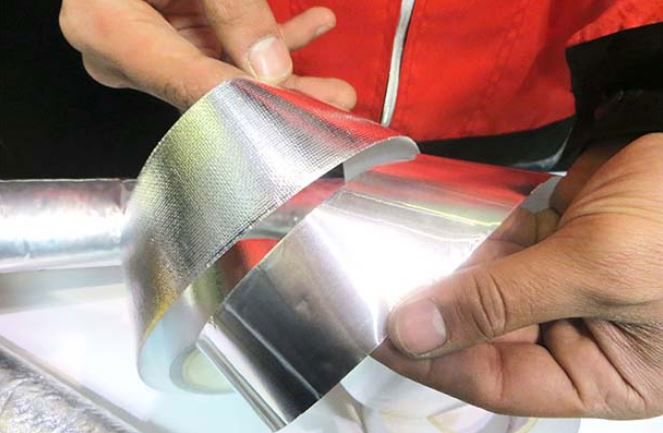 تیپ آلومینیومی 50 میکرون 5 سانتی آریاسیل