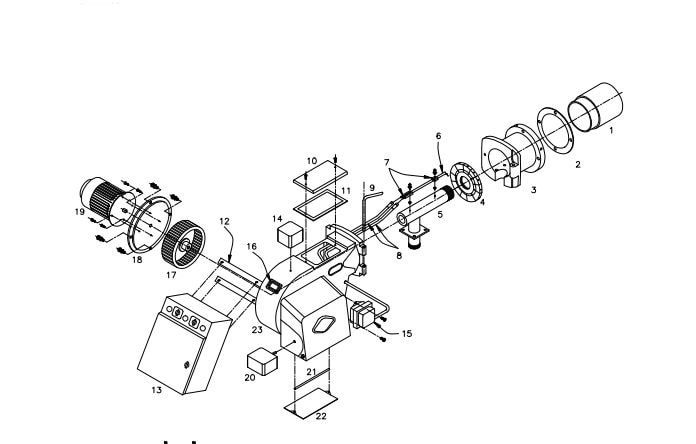 مشعل گازسوز هوفمات مدل SG3NZG / 2