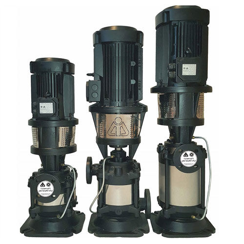 پمپ طبقاتی عمودی سمنان انرژی مدل WKLV-3 با موتور 2900 دور