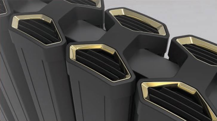 رادیاتور آنیت مدل ورتیکال