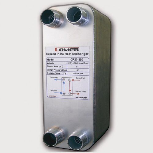 خرید مبدل حرارتی صفحه ای  کامر12500 لیتری