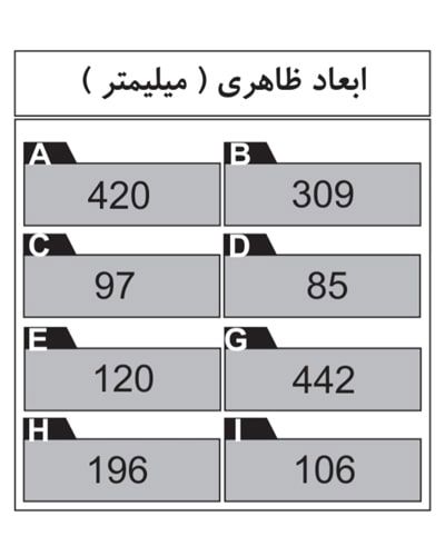 مشعل گازی شوفاژکار مدل CKI-G120